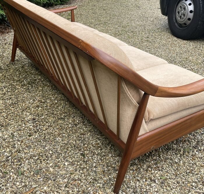Rare Retro Greaves & Thomas Teak Sofa Daybed - Image 2