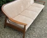 Rare Retro Greaves & Thomas Teak Sofa Daybed - Image 4