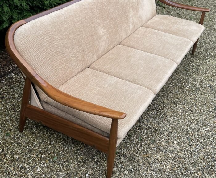 Rare Retro Greaves & Thomas Teak Sofa Daybed - Image 4