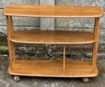 Rare Retro Ercol Trolley Display Stand