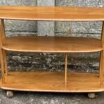 Rare Retro Ercol Trolley Display Stand