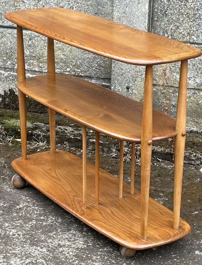 Rare Retro Ercol Trolley Display Stand - Image 2