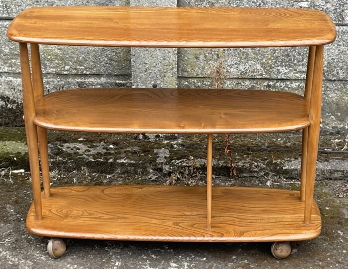 Rare Retro Ercol Trolley Display Stand - Image 3