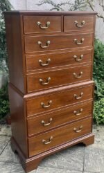 Fine Antique Mahogany Chest on Chest