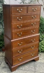 Fine Antique Mahogany Chest on Chest - Image 2
