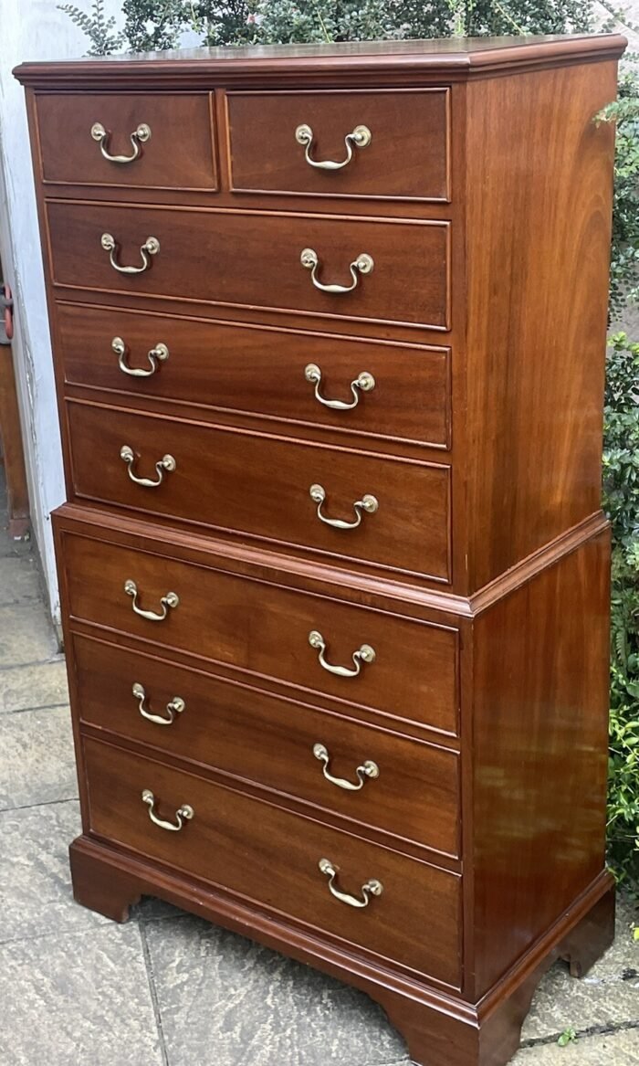 Fine Antique Mahogany Chest on Chest - Image 4