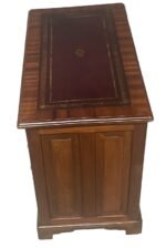 Superb Small Mahogany Arts Crafts Victorian Writing Desk - Image 2