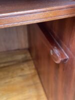 Superb Art Deco Walnut Tallboy Cabinet Huge Storage - Image 5