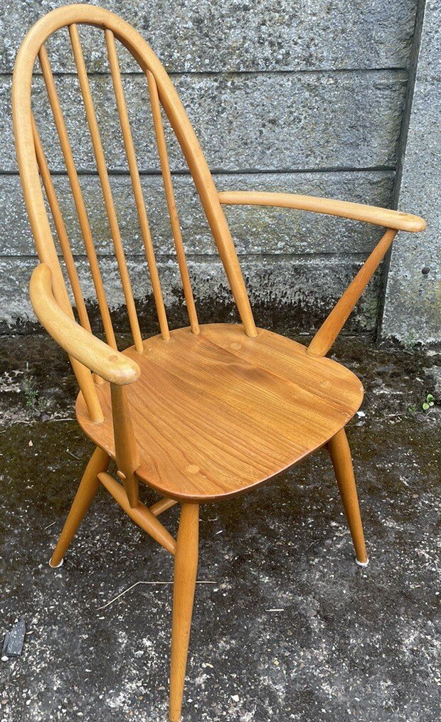 s-l1600-1037.jpg Superb Retro Ercol Quaker Armchair Clean Condition 4 Available - Image 1