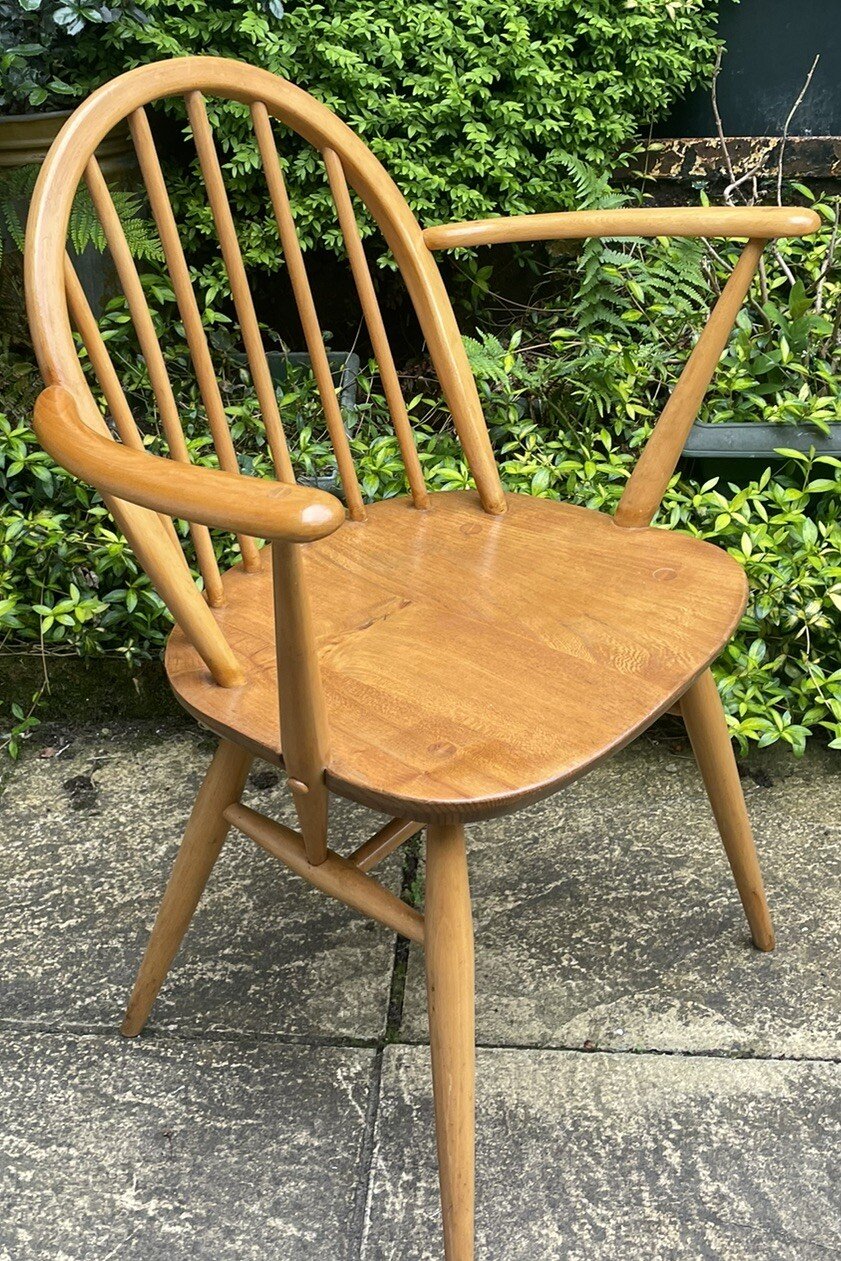 s-l1600-1047.jpg Superb Retro Ercol Hoop Armchair Very Clean Condition - Image 1