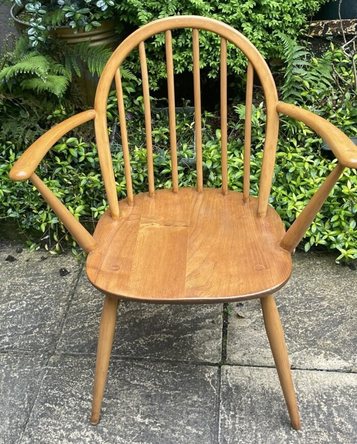 Superb Retro Ercol Hoop Armchair Very Clean Condition - Image 2
