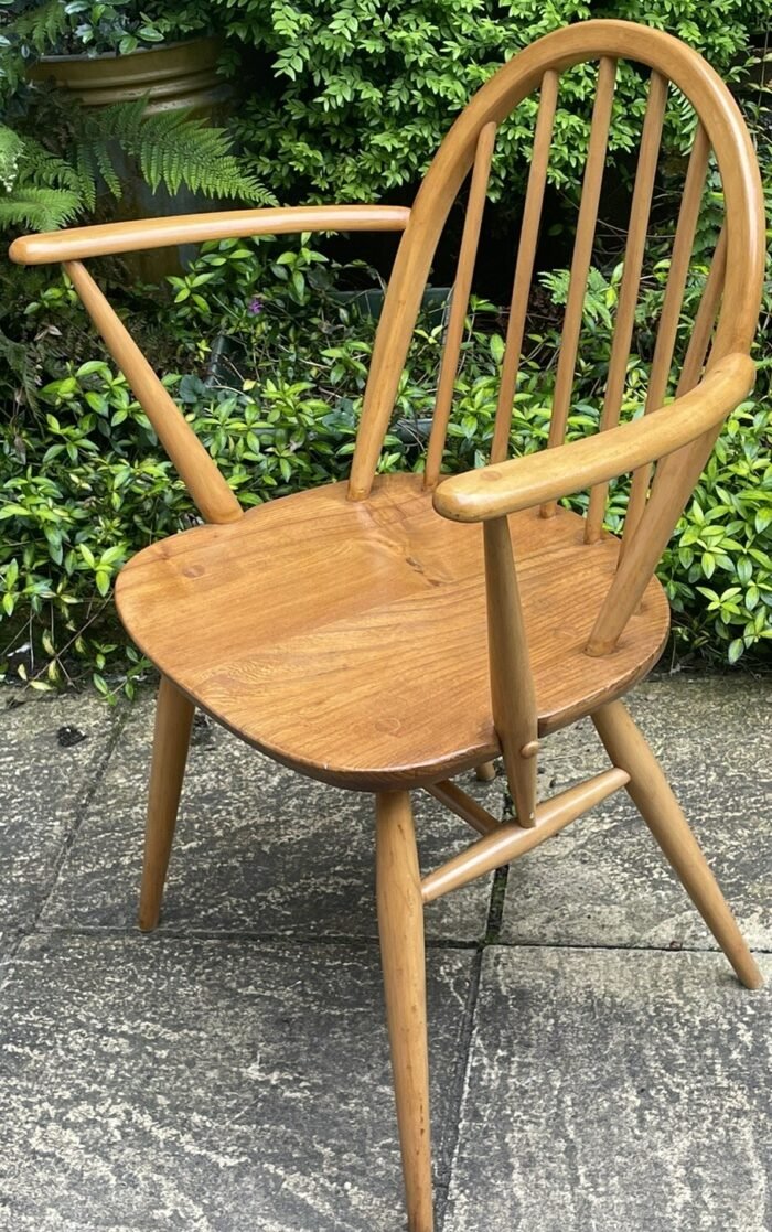 Superb Retro Ercol Hoop Armchair Very Clean Condition - Image 3