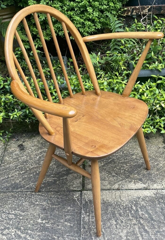 Superb Retro Ercol Hoop Armchair Very Clean Condition - Image 5