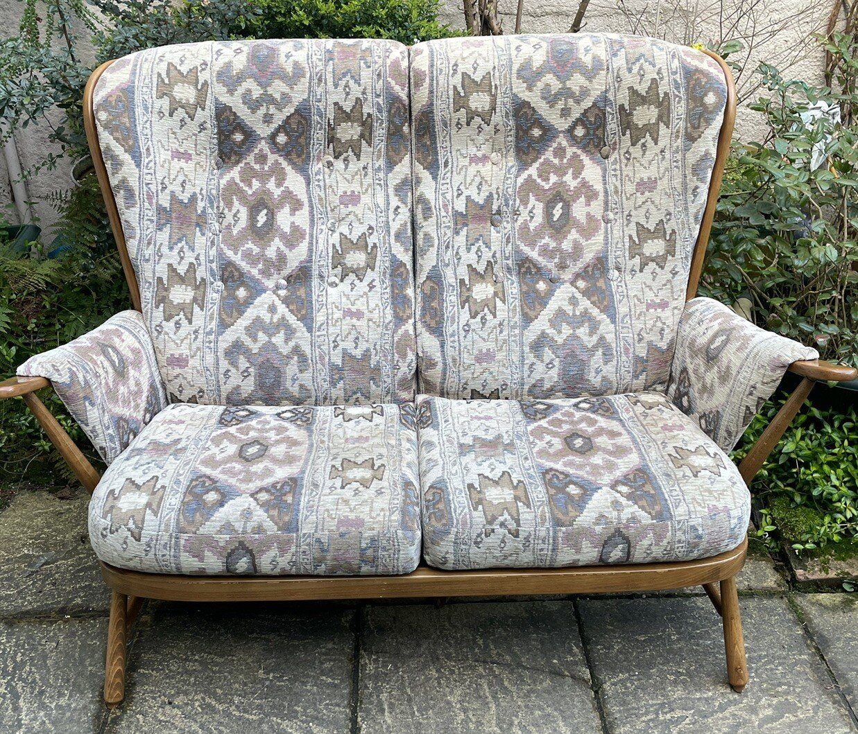 s-l1600-1072.jpg Fine Ercol Evergreen 2 Seater Sofa Original Clean Condition - Image 1