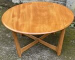 Superb Rare Retro Ercol Coffee Table Elm Beech Mid Century - Image 3