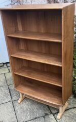 Stunning Rare Retro Ercol Windsor Bookcase Solid Elm Mid Century - Image 2