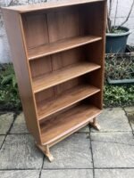 Stunning Rare Retro Ercol Windsor Bookcase Solid Elm Mid Century - Image 3