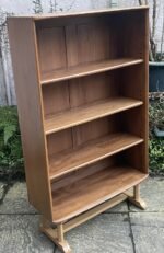 Stunning Rare Retro Ercol Windsor Bookcase Solid Elm Mid Century - Image 5