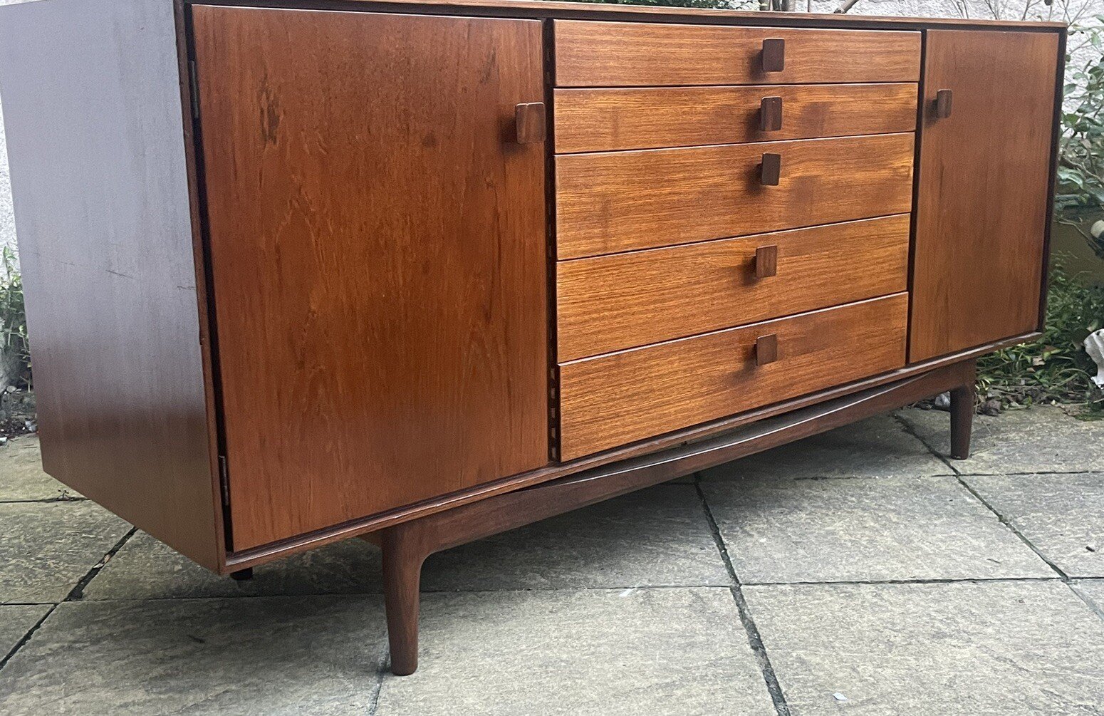s-l1600-1115.jpg Rare Danish Kofod Larsen Teak Sideboard Mid Century Design - Image 1