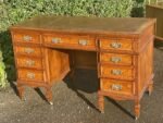Rare Victorian Arts & Crafts Pollard Oak Writing Desk Smee & Cobay London