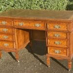 Rare Victorian Arts & Crafts Pollard Oak Writing Desk Smee & Cobay London