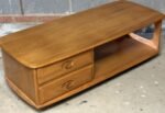 Modern Ercol Minerva TV Cabinet Coffee Table