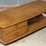 Modern Ercol Minerva TV Cabinet Coffee Table