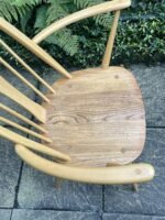 Modern Ercol Swan Quaker Armchair Solid Ash Very Clean Condition - Image 4