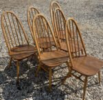 SUPERB RETRO ERCOL BLOND QUAKER DINING CHAIR, VERY CLEAN CHOICE OF 8 | eBay UK