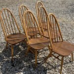 SUPERB RETRO ERCOL BLOND QUAKER DINING CHAIR, VERY CLEAN CHOICE OF 8 | eBay UK