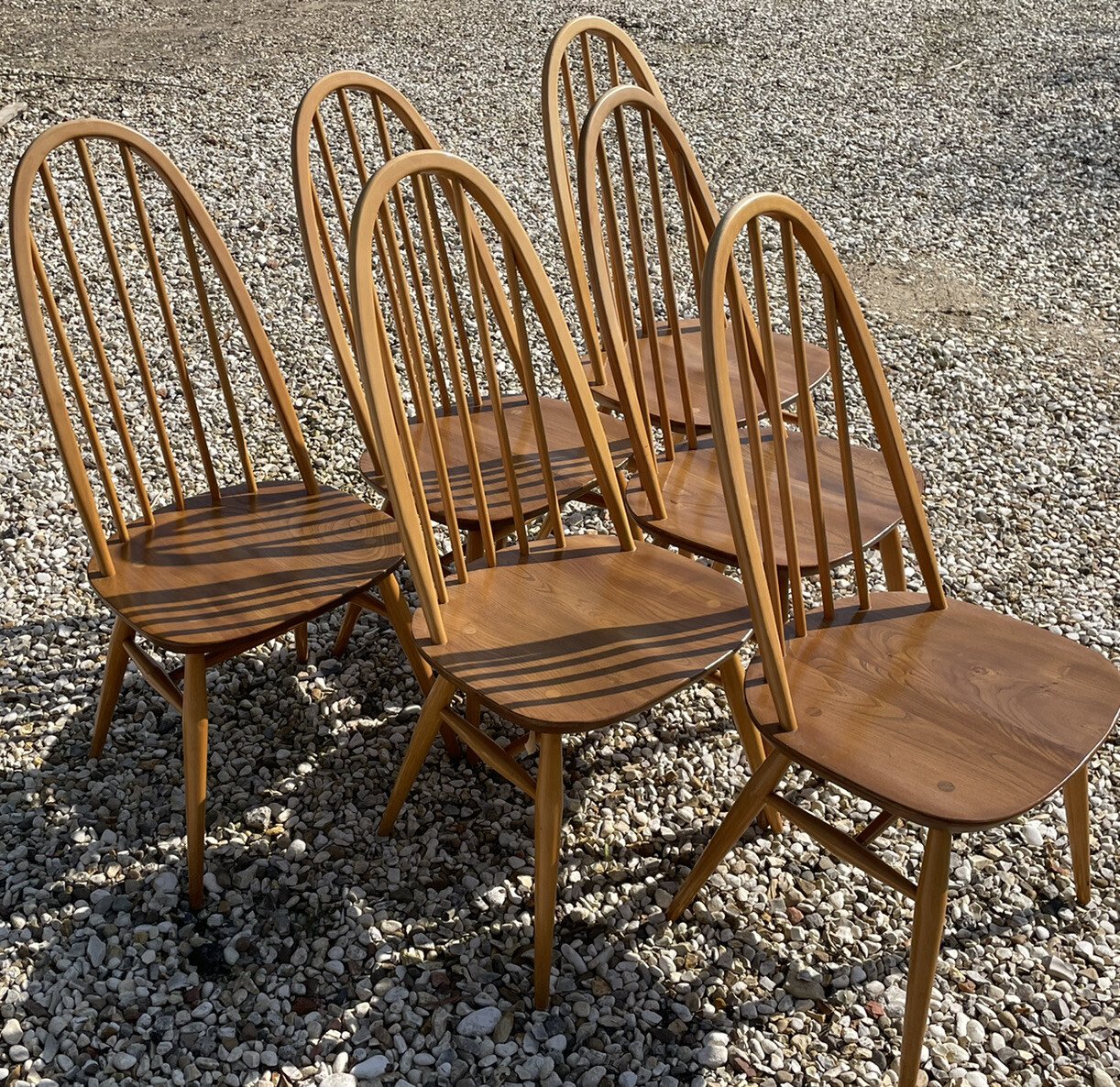 s-l1600-12.jpg SUPERB RETRO ERCOL BLOND QUAKER DINING CHAIR, VERY CLEAN CHOICE OF 8 | eBay UK - Image 1