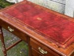 Victorian Mahogany Writing Desk Antique Small Office Desk - Image 4