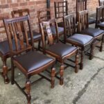 Vintage 1920s Oak Dining Chairs for Pubs, Cafés & Restaurants