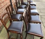 Vintage 1920s Oak Dining Chairs for Pubs, Cafés & Restaurants - Image 3