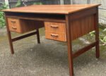 Superb Retro Danish Teak Writing Desk - Image 3