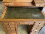 Rare Victorian Arts & Crafts Hobbs of London Oak Writing Desk - Image 4