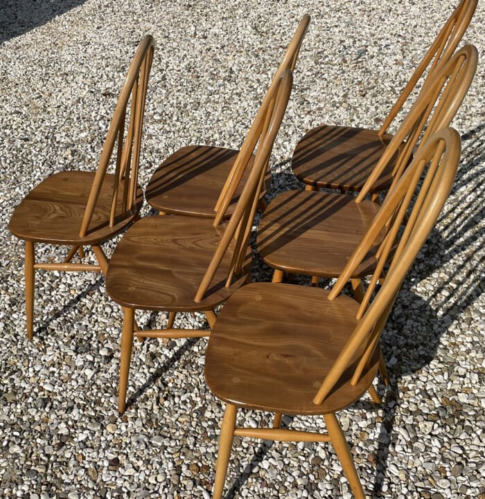 SUPERB RETRO ERCOL BLOND QUAKER DINING CHAIR, VERY CLEAN CHOICE OF 8 | eBay UK - Image 2