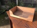 Rare Arts & Crafts Oak Tambour Filing Cabinet with 16 Trays - Image 5