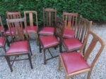 Vintage 1920s Oak Dining Chairs for Pubs, Cafés & Restaurants - Image 2