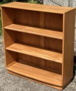 Stunning Modern Ercol Bookcase Solid Elm 2 Adjustable Shelves Excellent Condition - Image 3