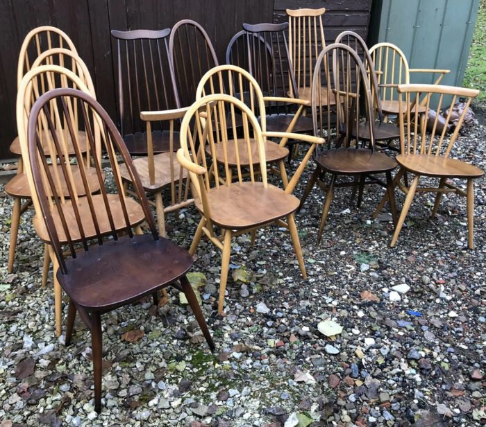 Large Selection of Ercol Dining Chairs 80+ Available - Image 5