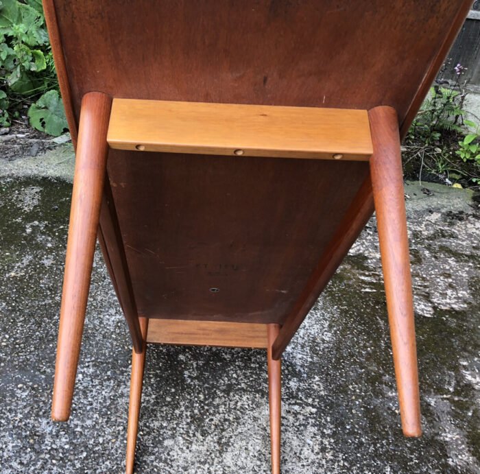 Vintage Danish Poul Jensen Surfboard Teak Coffee Table Large Mid Century - Image 4