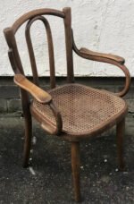 Rare Thonet Model 18 Child's Bentwood Chair with Cane Seat