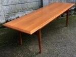 Retro Danish CFC Silkeborg Teak Coffee Table Large Mid Century Modern
