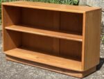 Stunning Rare Ercol Windsor Bookcase Low Design, Solid Elm, Clean Condition - Image 3