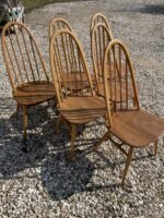 SUPERB RETRO ERCOL BLOND QUAKER DINING CHAIR, VERY CLEAN CHOICE OF 8 | eBay UK - Image 3