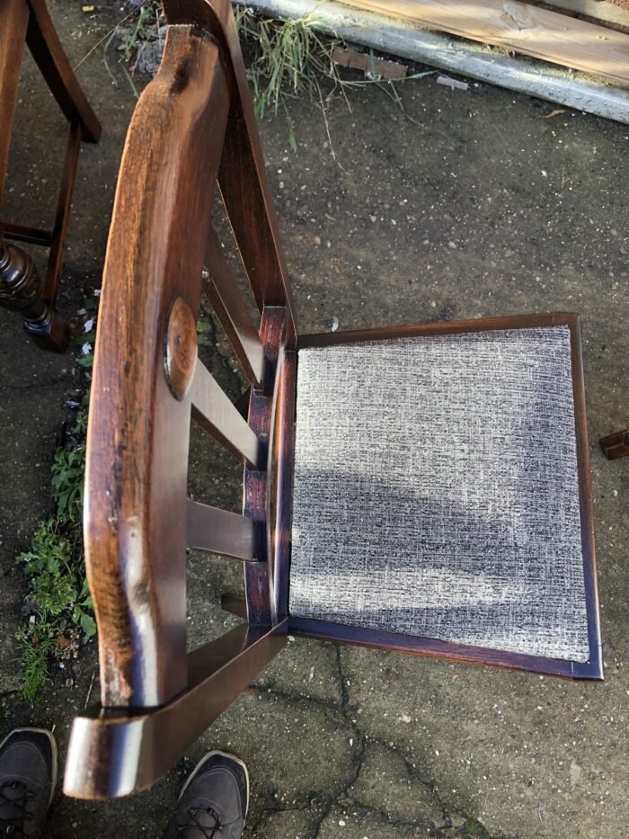 Refurbished 1920s Oak Dining Chairs for Pubs & Restaurants - Image 5