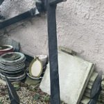 Vintage Large Iron Ship Anchor – Nautical Garden Feature