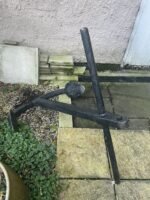 Vintage Large Iron Ship Anchor – Nautical Garden Feature - Image 5