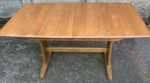 Ercol Windsor Extending Dining Table Solid Elm 8 Seater Light Finish - Image 4
